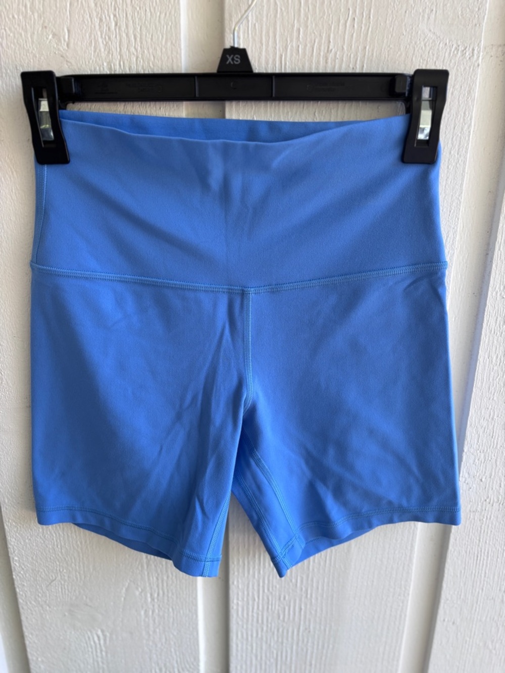 lululemon athletica High-Rise Bike Shorts in Periwinkle - Picture 2 of 4